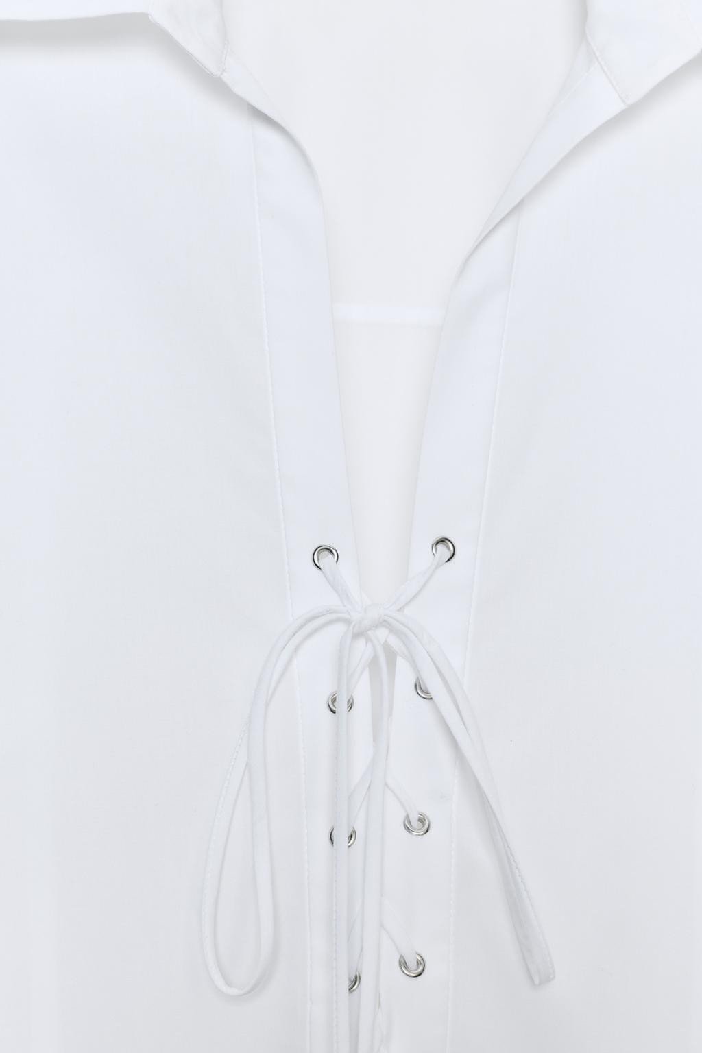 ПРИТАЛЕННАЯ РУБАШКА ИЗ ПОПЛИНА