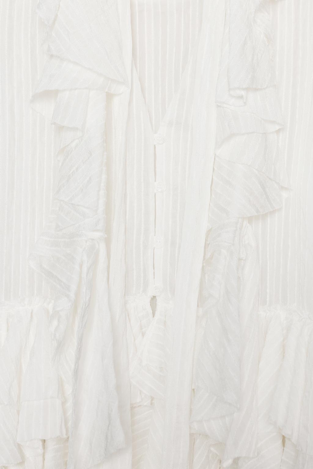 РУБАШКА С ВОЛАНАМИ ZW COLLECTION