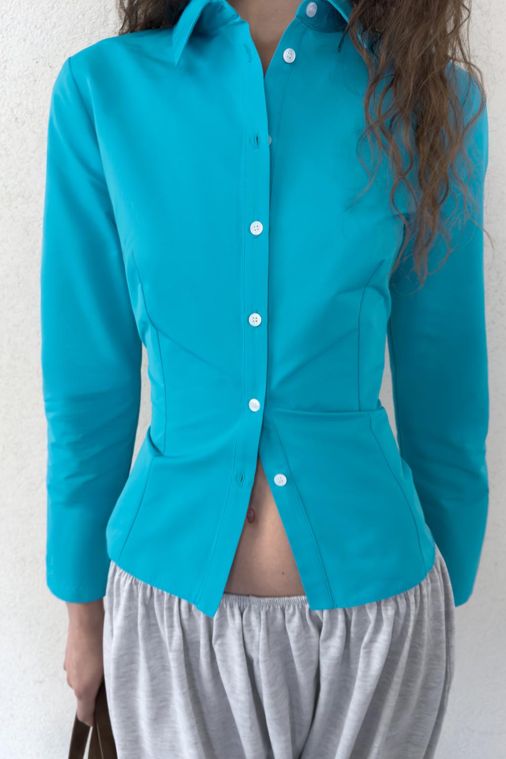 ПРИТАЛЕННАЯ РУБАШКА ИЗ ТАФТЫ