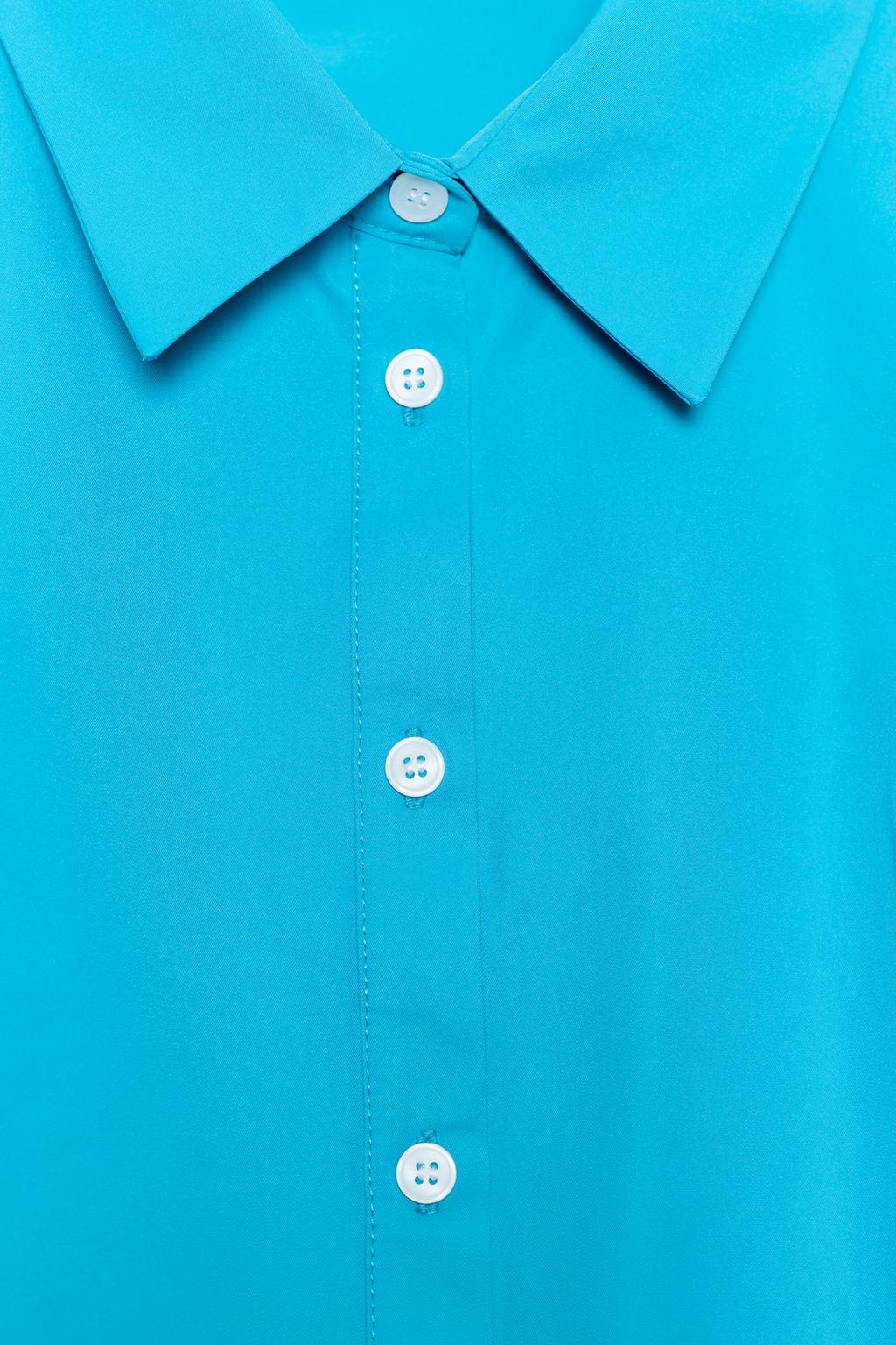 ПРИТАЛЕННАЯ РУБАШКА ИЗ ТАФТЫ