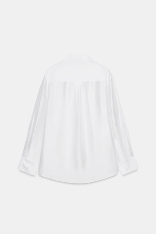 Струящаяся рубашка с вышивкой — ZW COLLECTION- Заказать в России