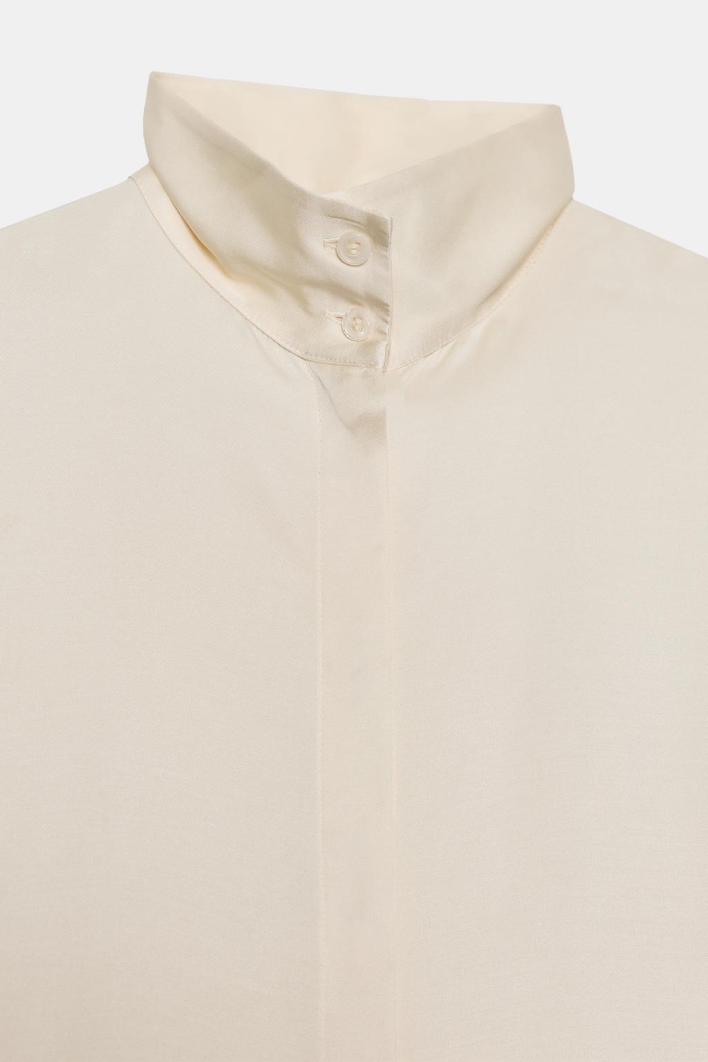 СВОБОДНАЯ РУБАШКА ИЗ АТЛАСА — ZW COLLECTION