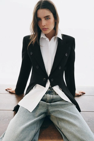 Асимметричный блейзер — ZW COLLECTION- Заказать в России