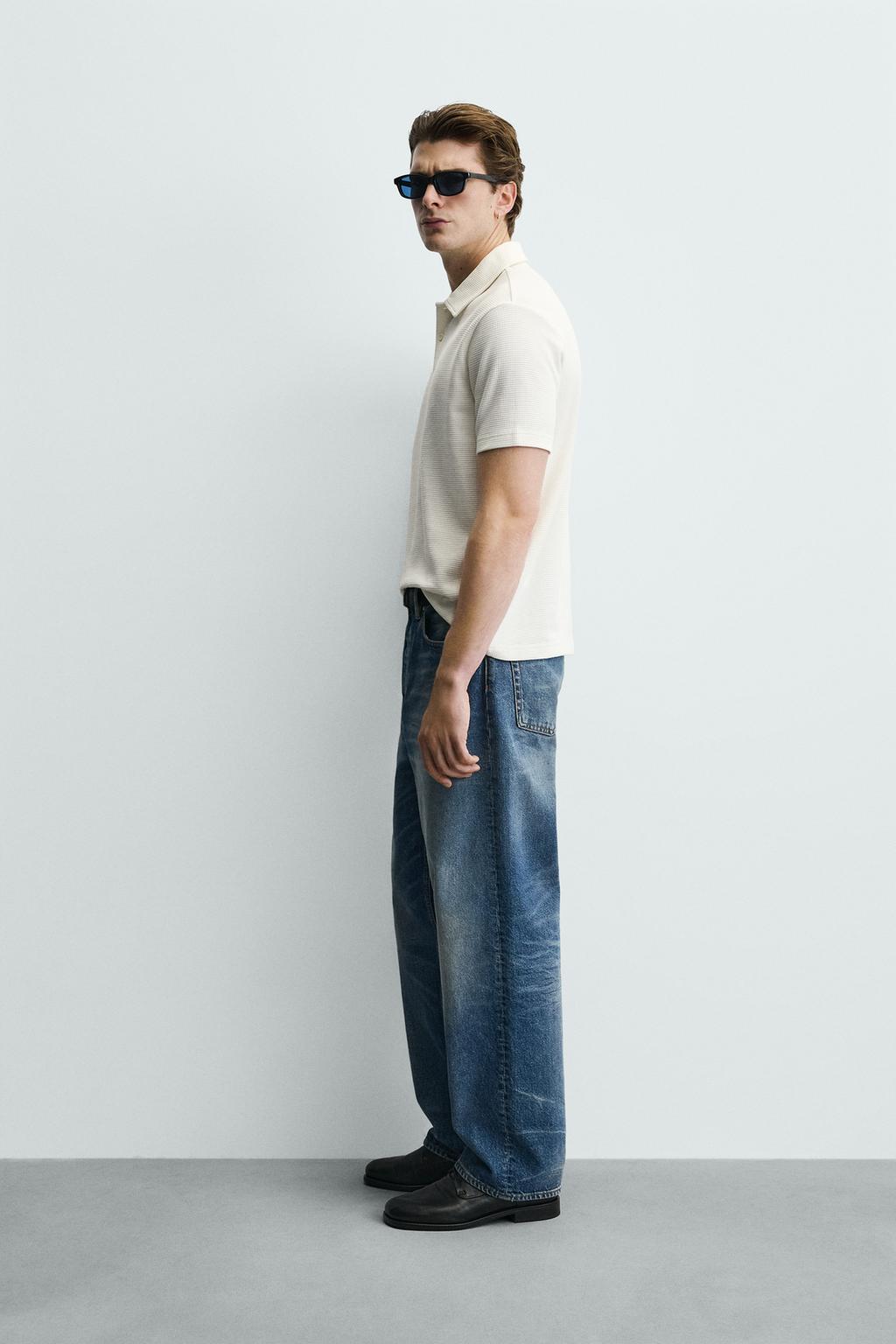 ПОЛО ИЗ ВАФЕЛЬНОГО ТРИКОТАЖА