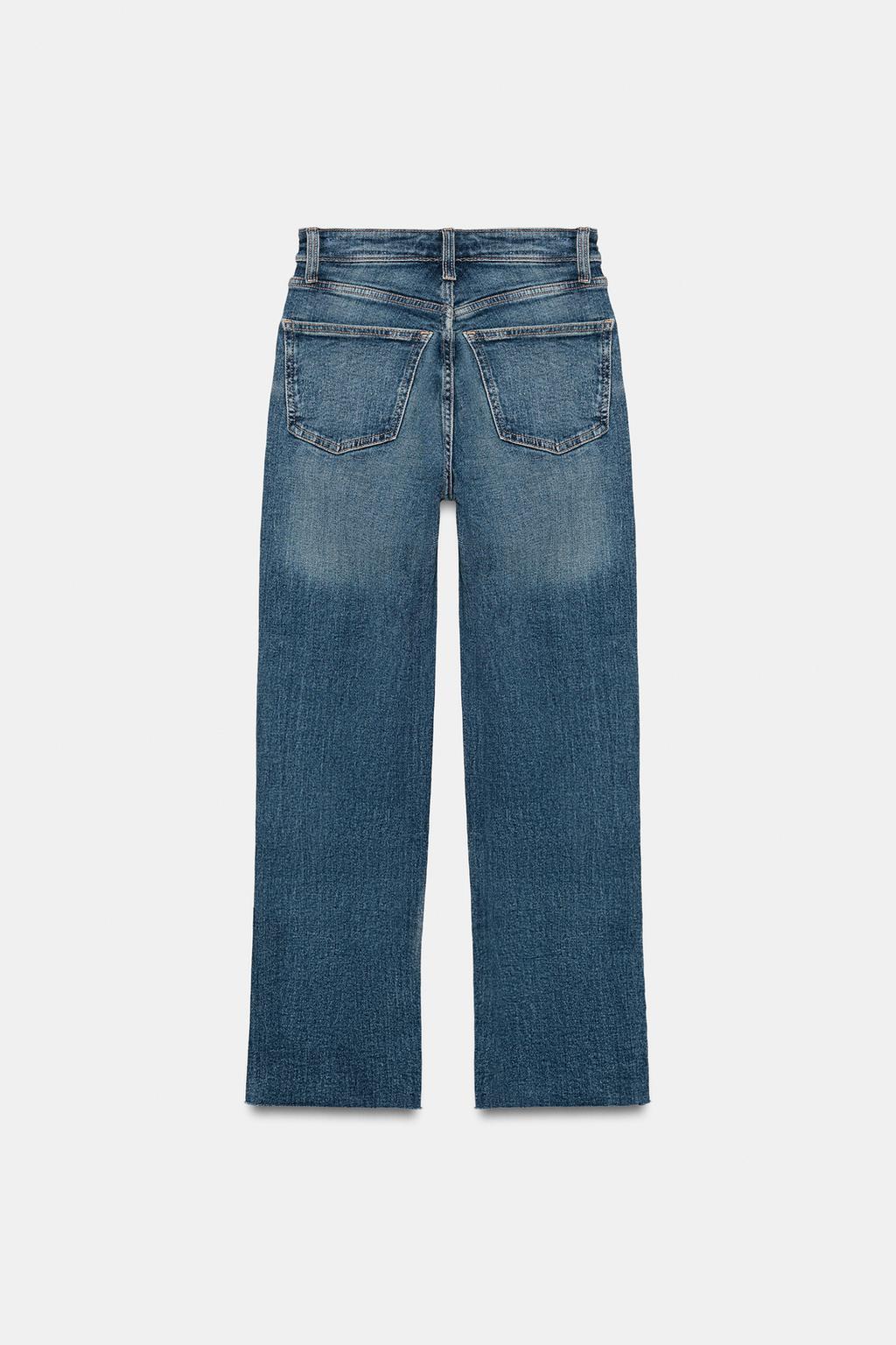 ДЖИНСЫ TRF CROPPED FLARE С ВЫСОКОЙ ПОСАДКОЙ