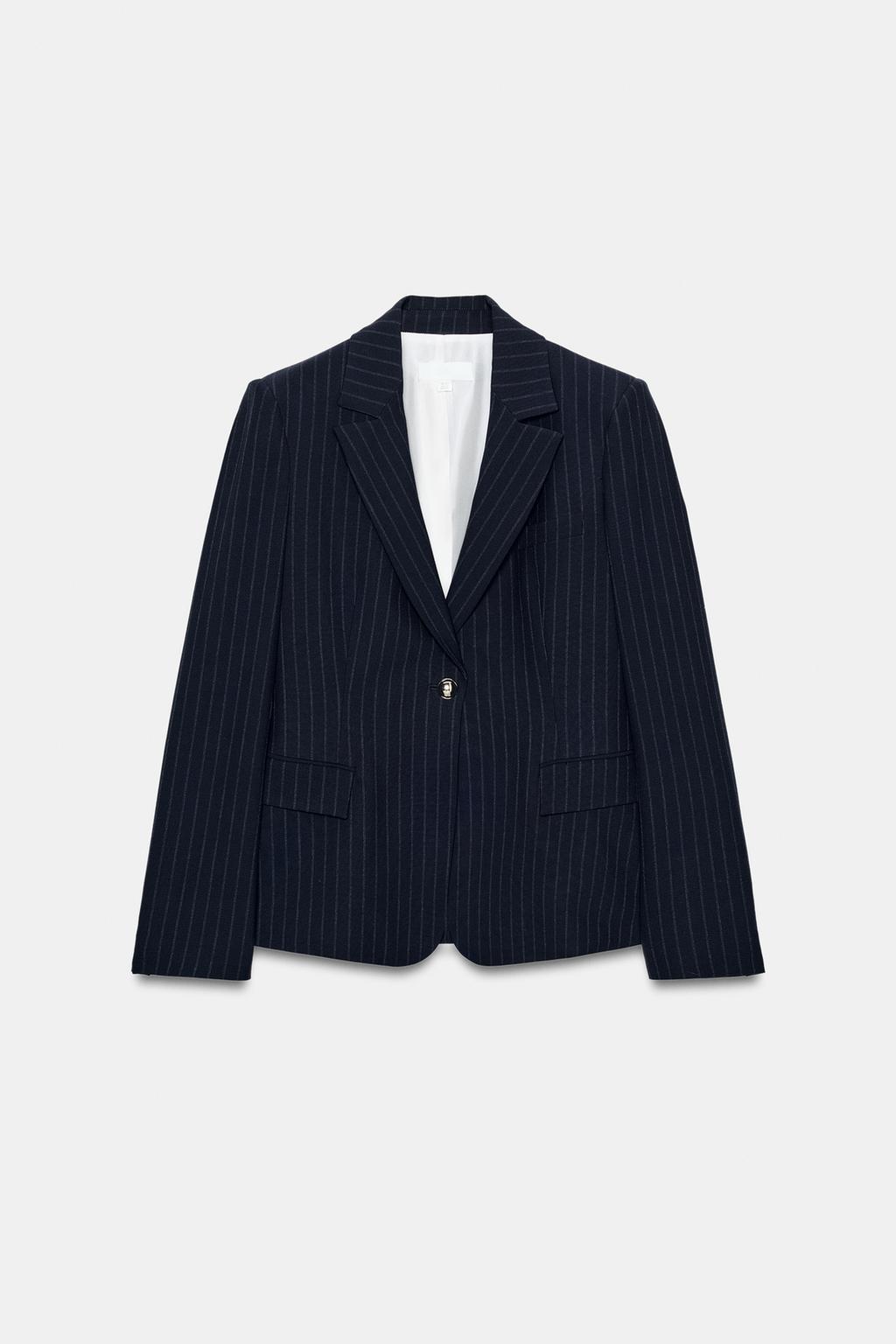 БЛЕЙЗЕР В ТОНКУЮ ПОЛОСКУ