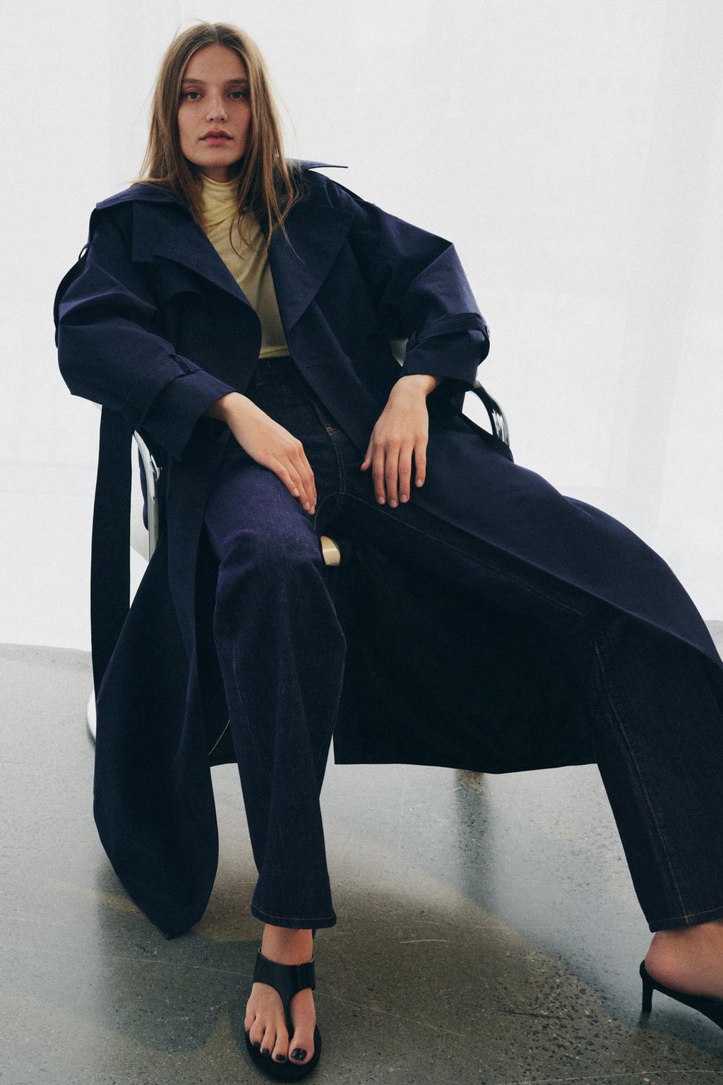 ДЖИНСЫ FLARE С ВЫСОКОЙ ПОСАДКОЙ — ZW COLLECTION