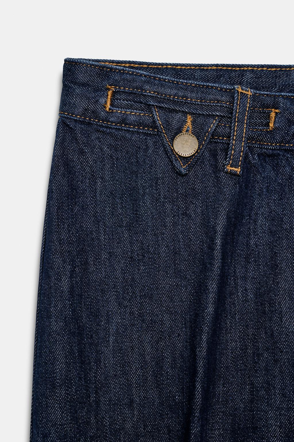 ДЖИНСЫ FLARE С ВЫСОКОЙ ПОСАДКОЙ — ZW COLLECTION