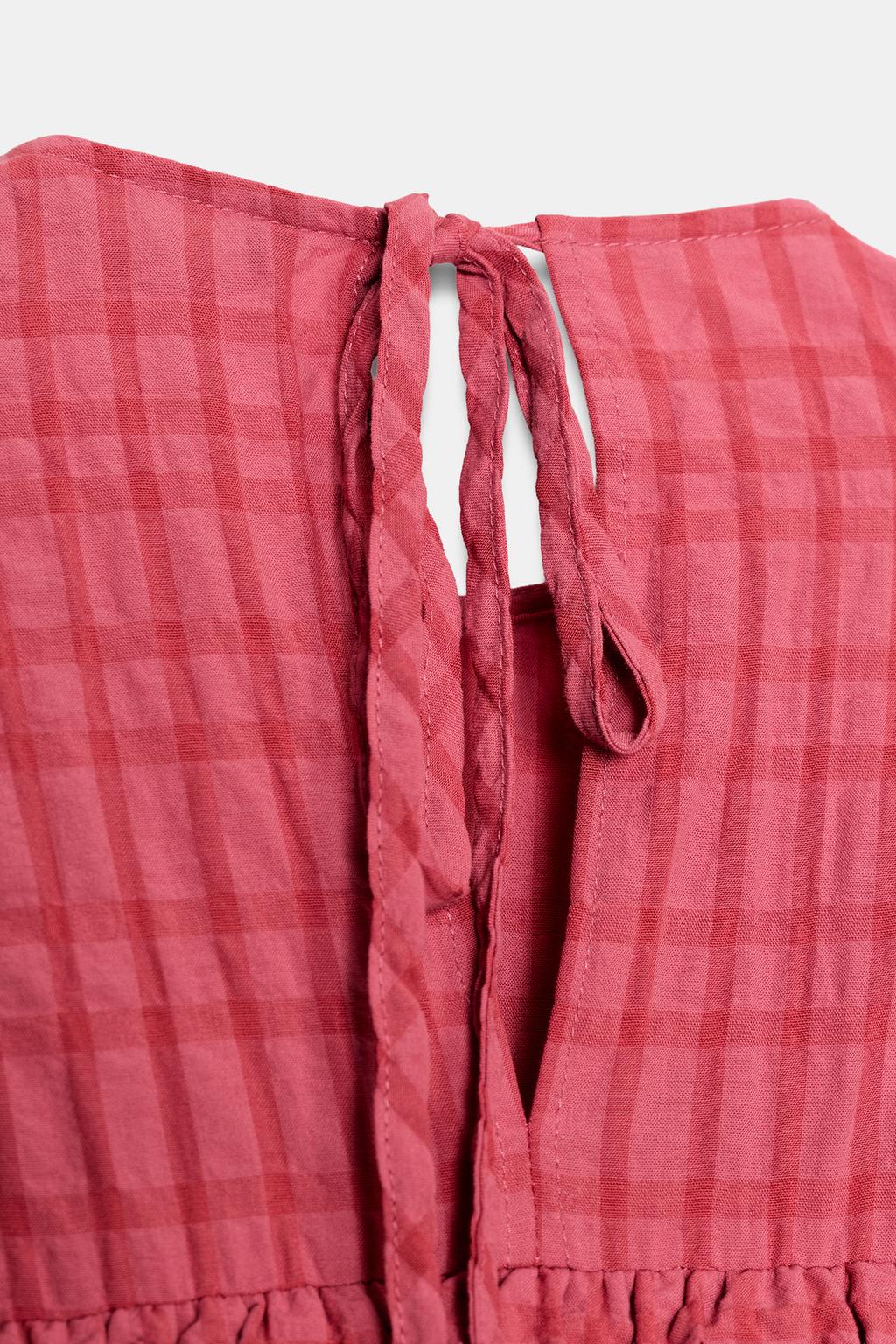 ПЛАТЬЕ МИДИ С ЖАТКОЙ