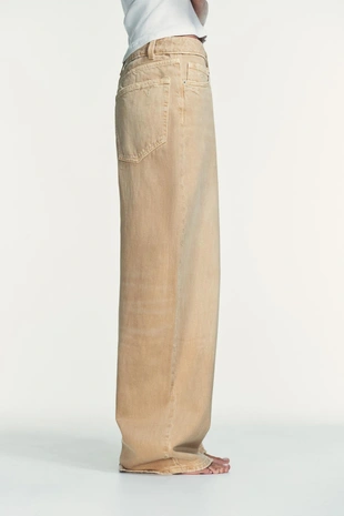 Джинсы TRF со средней посадкой и отложным поясом- Заказать в России