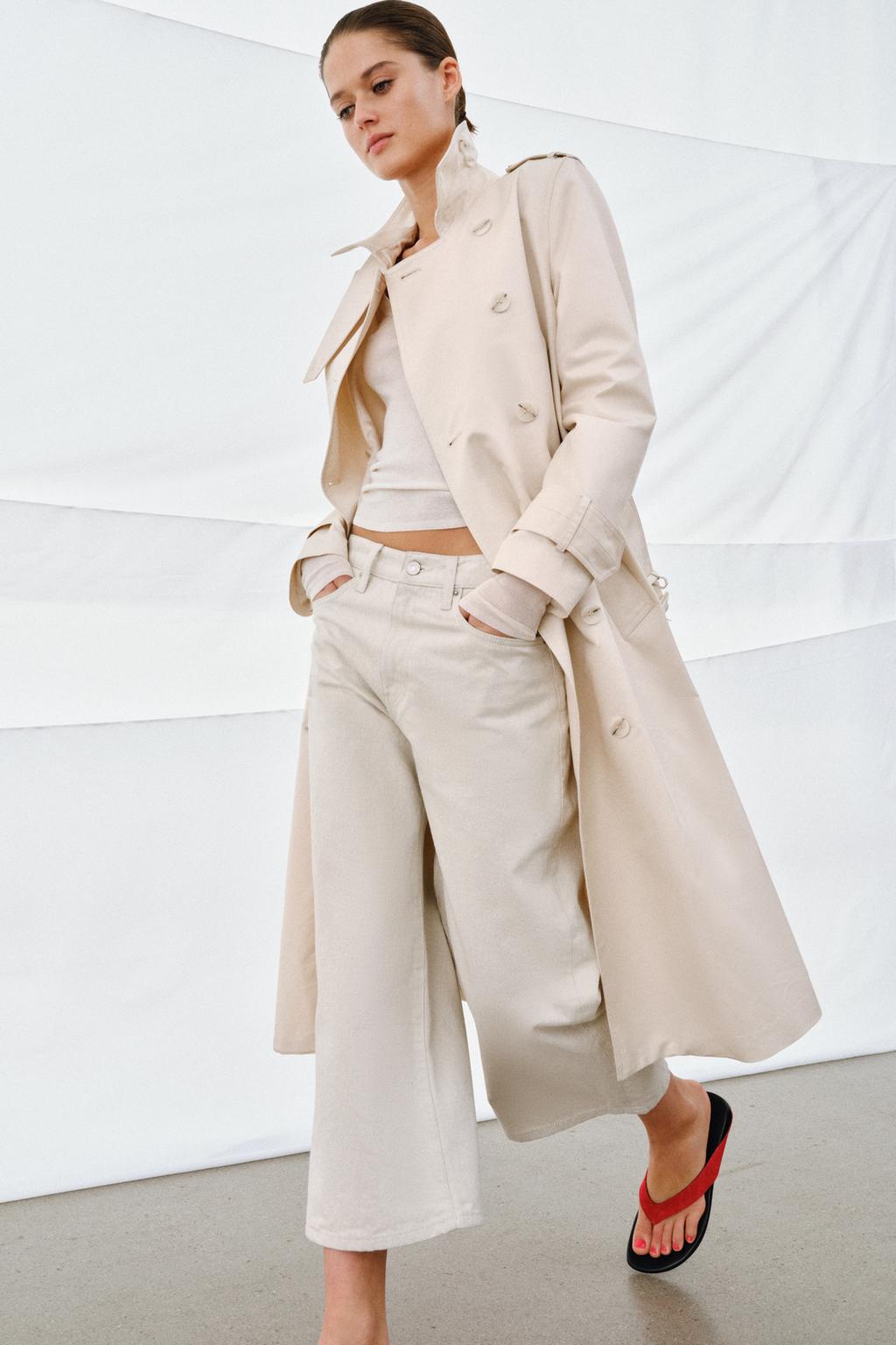 ДЖИНСЫ ZW COLLECTION CULOTTE СО СРЕДНЕЙ ПОСАДКОЙ