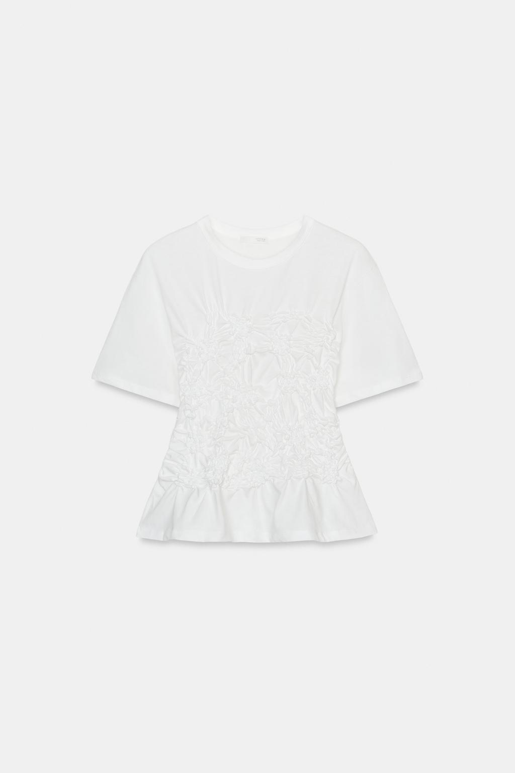 ТОП С КОРОТКИМИ РУКАВАМИ И СБОРКАМИ