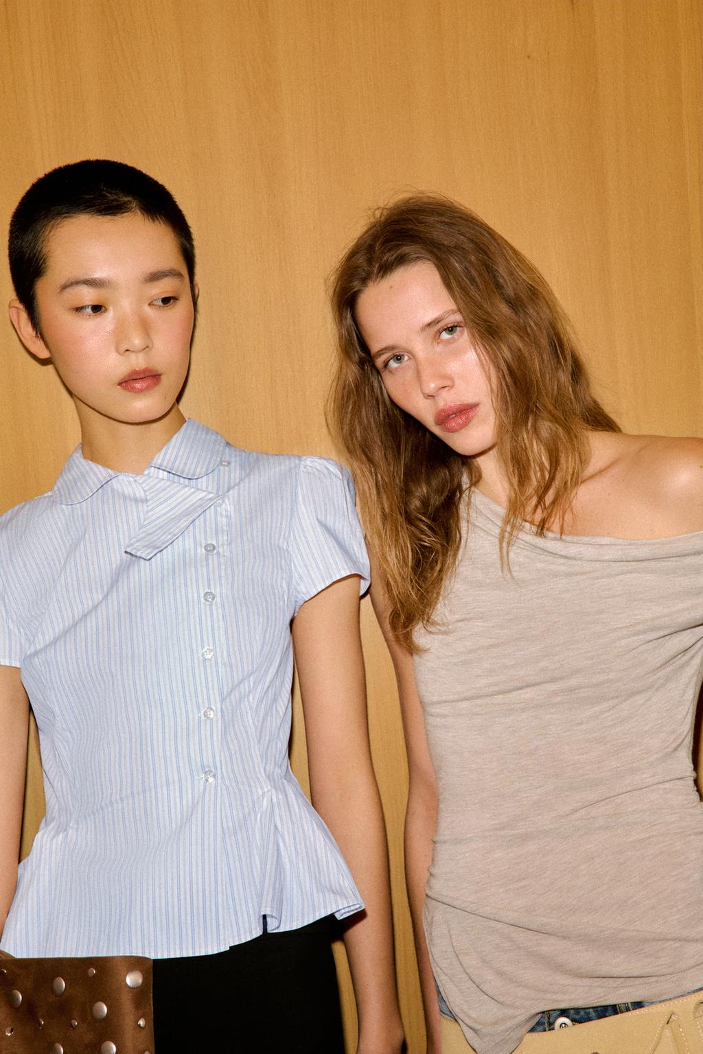 ТОП АСИММЕТРИЧНОГО КРОЯ СО СБОРКАМИ.