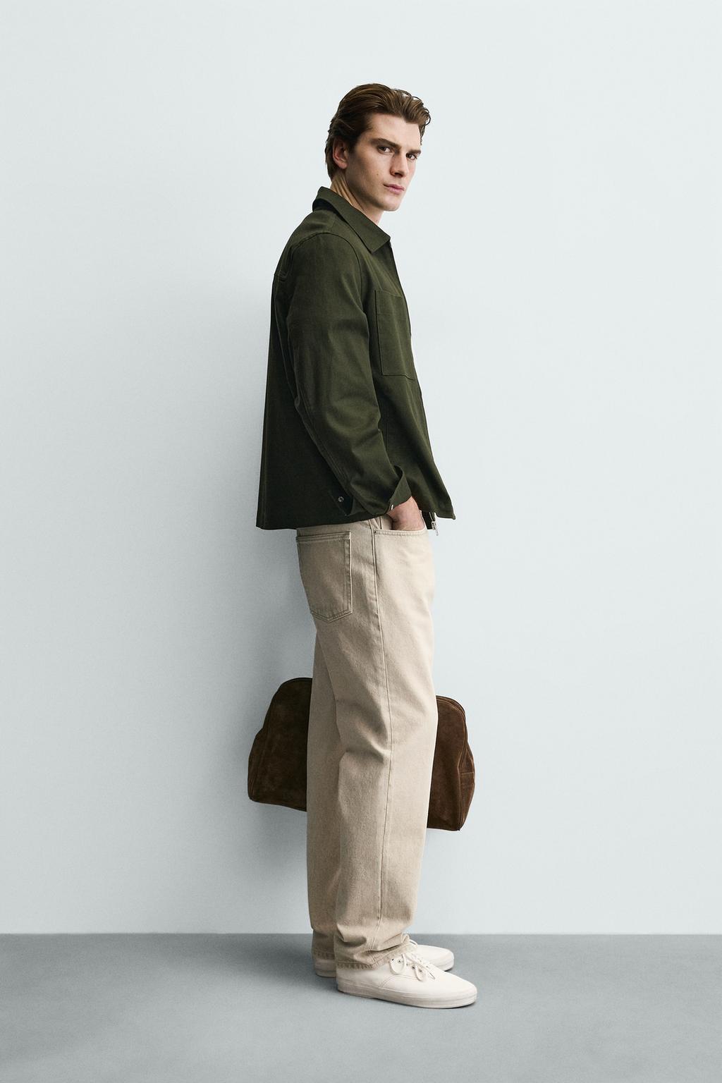 КУРТКА-РУБАШКА REGULAR FIT С КАРМАНАМИ