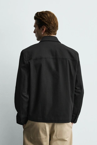 Куртка-рубашка CLASSIC FIT с карманами- Заказать в России