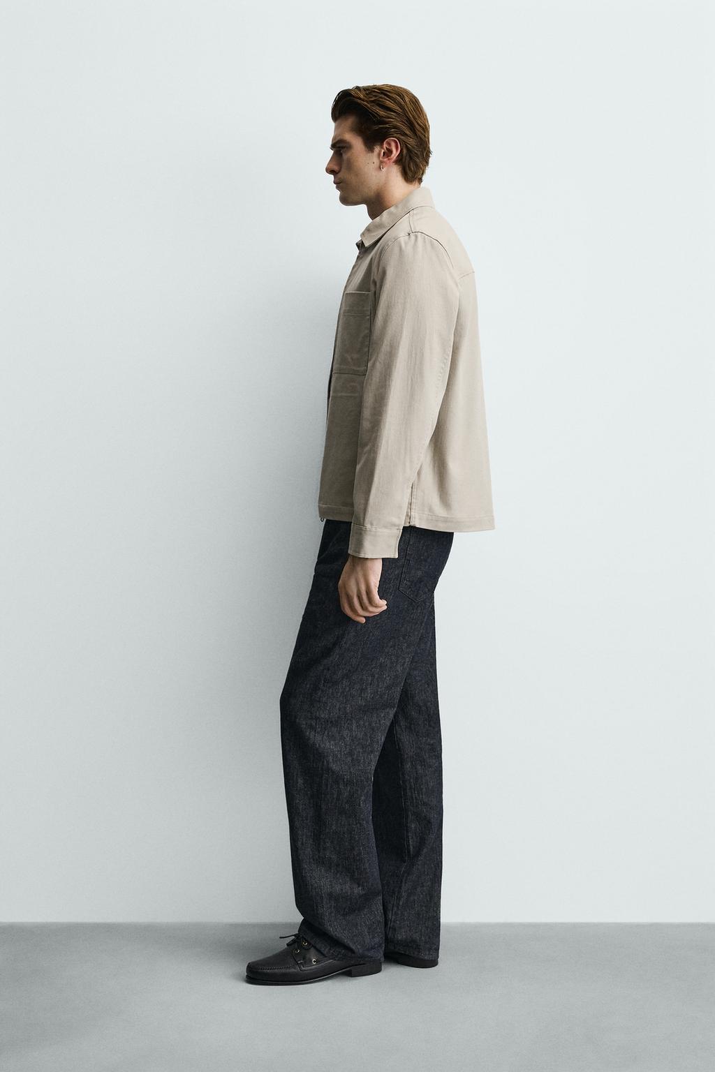 КУРТКА-РУБАШКА REGULAR FIT С КАРМАНАМИ
