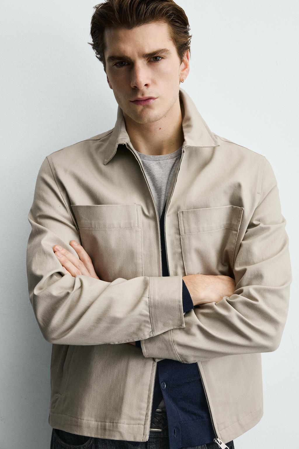 КУРТКА-РУБАШКА REGULAR FIT С КАРМАНАМИ