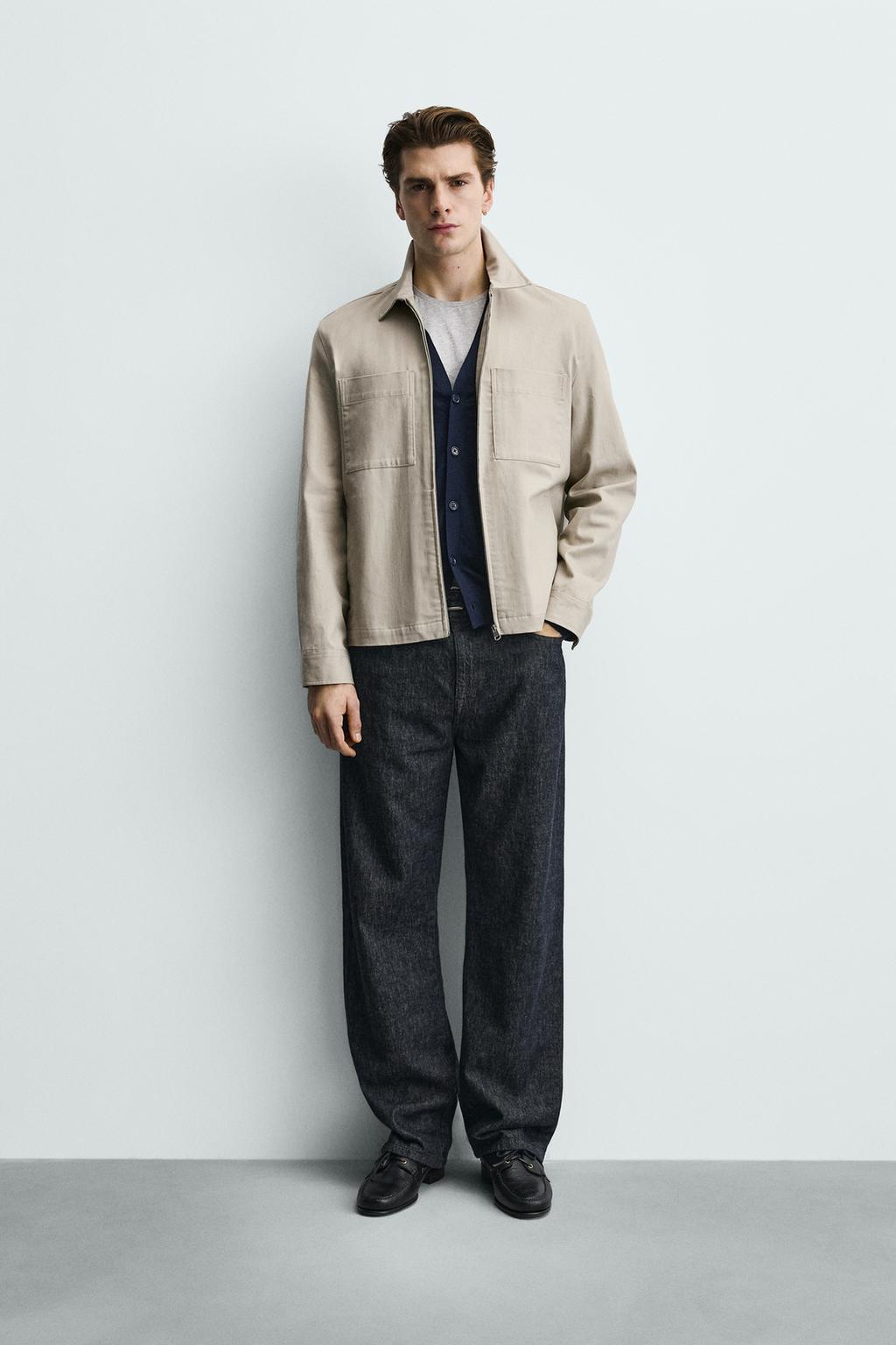 КУРТКА-РУБАШКА REGULAR FIT С КАРМАНАМИ