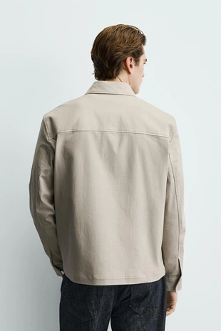 Куртка-рубашка REGULAR FIT с карманами
