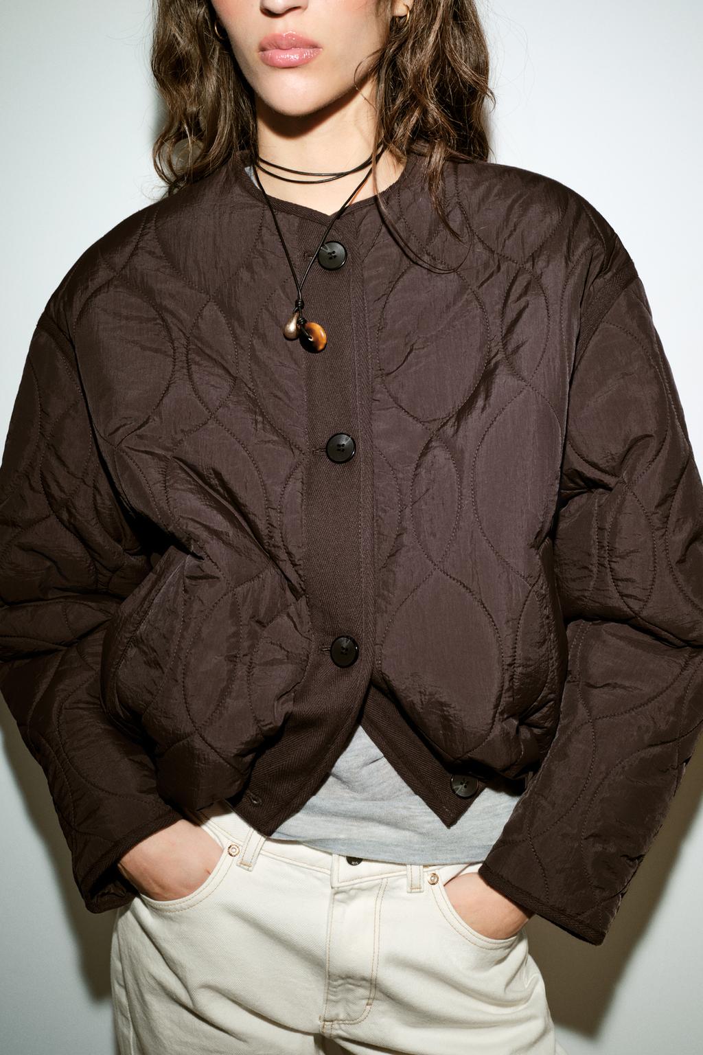 КОРОТКАЯ СТЕГАНАЯ КУРТКА