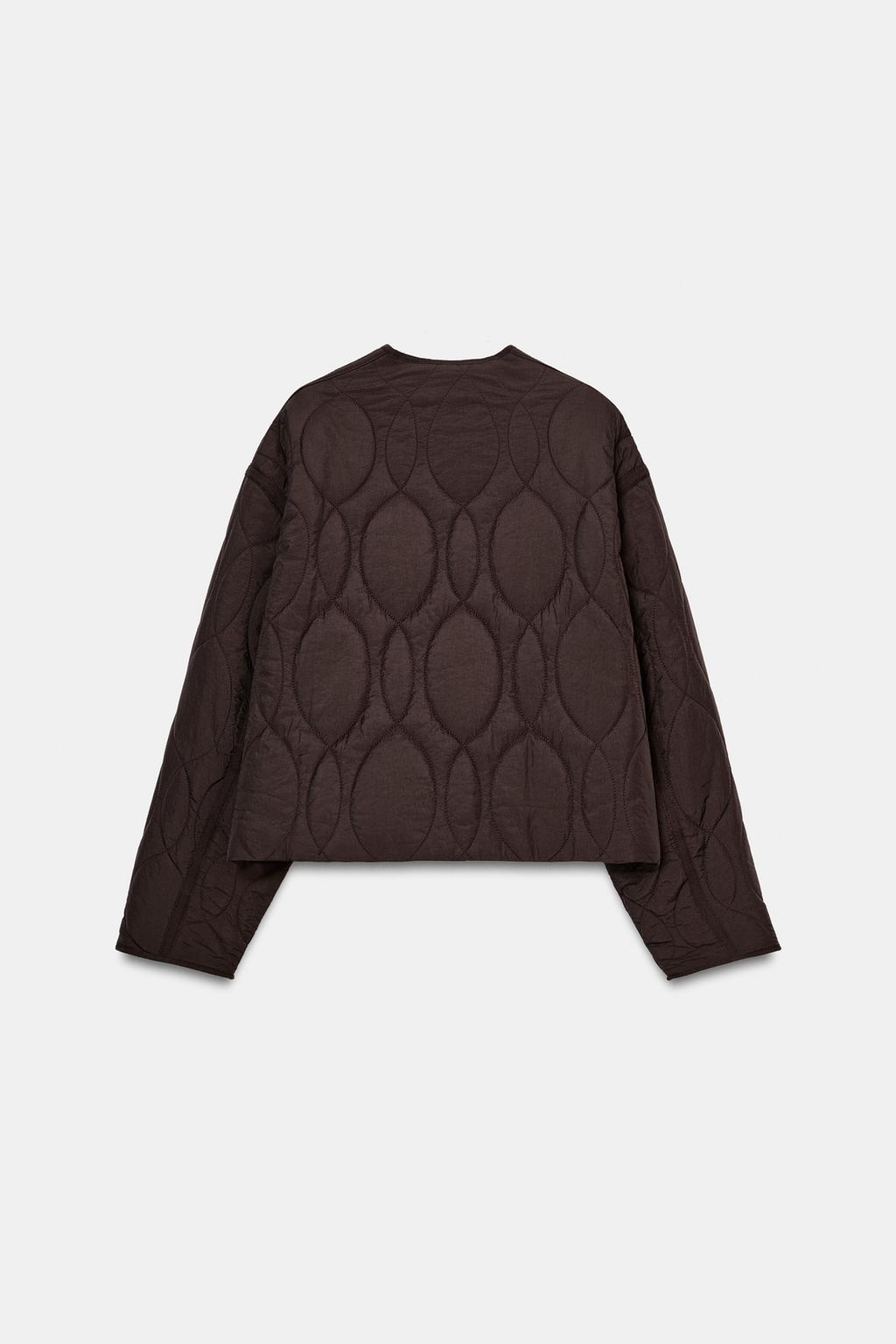 КОРОТКАЯ СТЕГАНАЯ КУРТКА