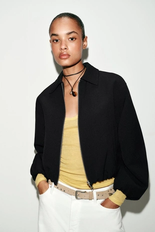 Куртка-баллон на молнии- Заказать в России