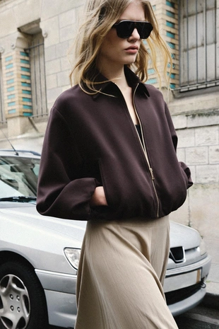 Куртка-баллон на молнии