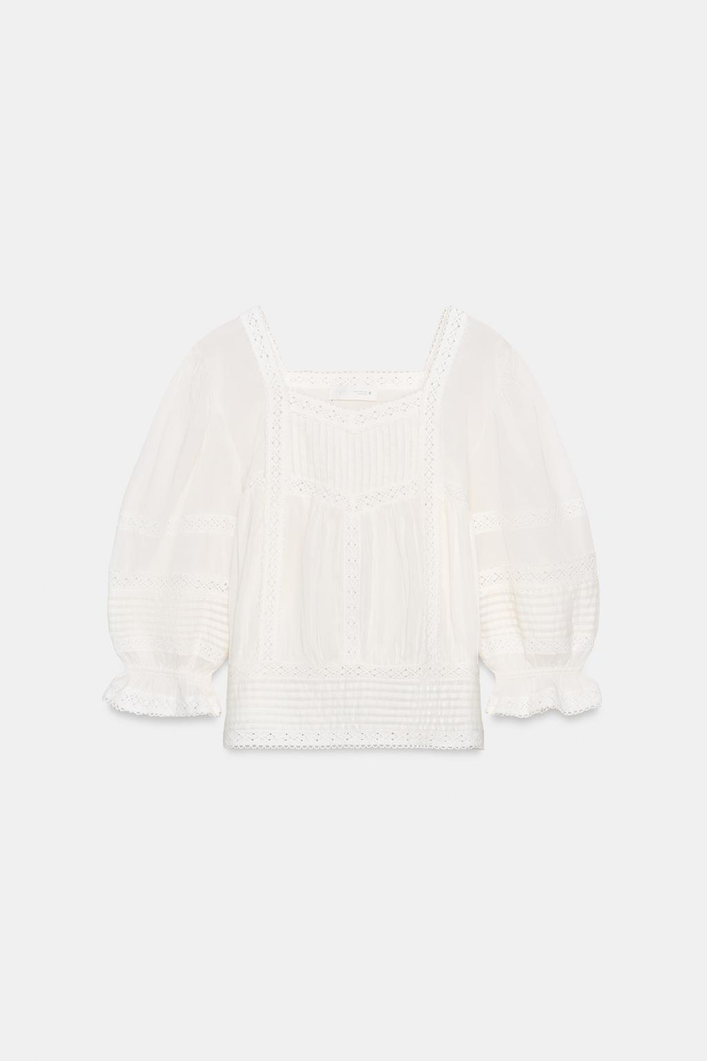 БЛУЗА В РОМАНТИЧЕСКОМ СТИЛЕ — ZW COLLECTION