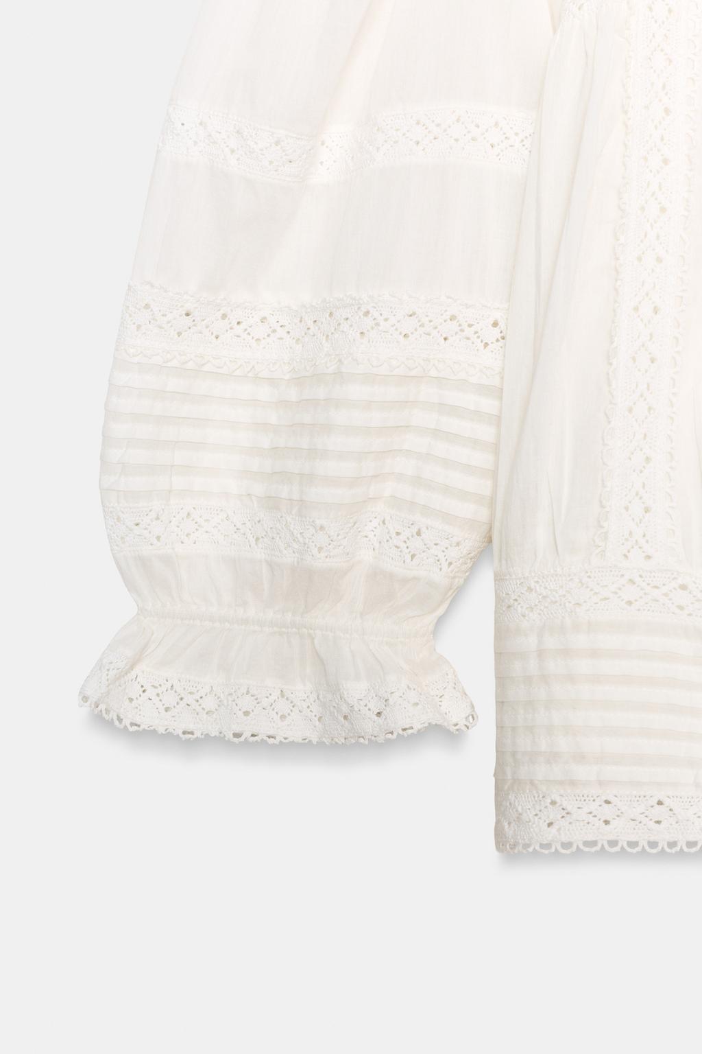 БЛУЗА В РОМАНТИЧЕСКОМ СТИЛЕ — ZW COLLECTION