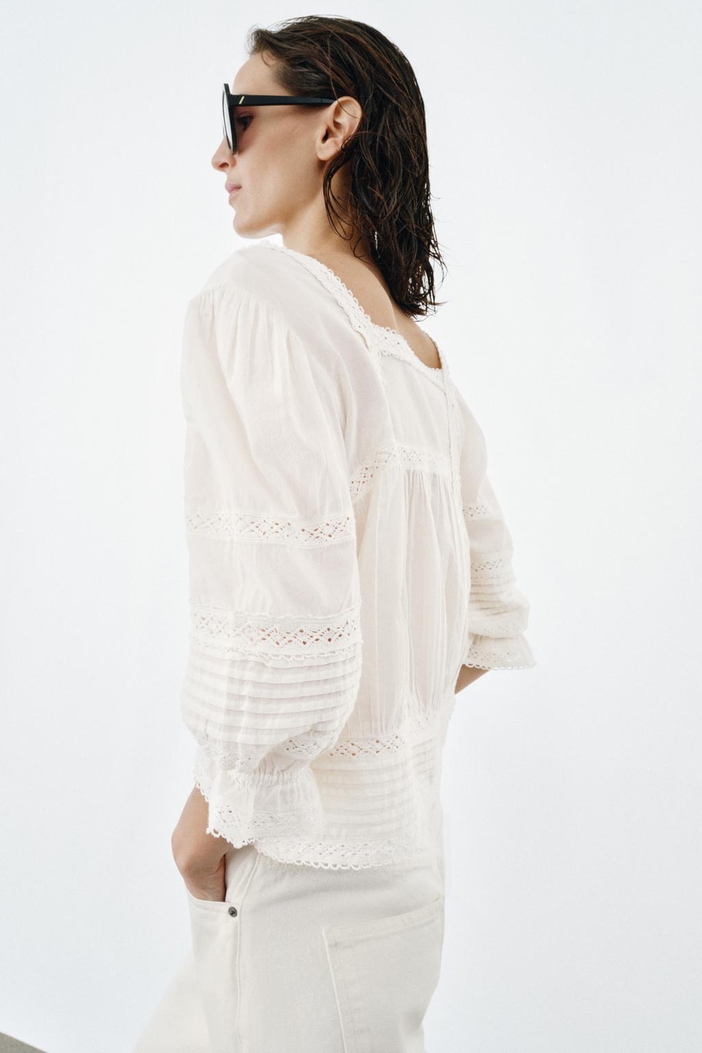 БЛУЗА В РОМАНТИЧЕСКОМ СТИЛЕ — ZW COLLECTION