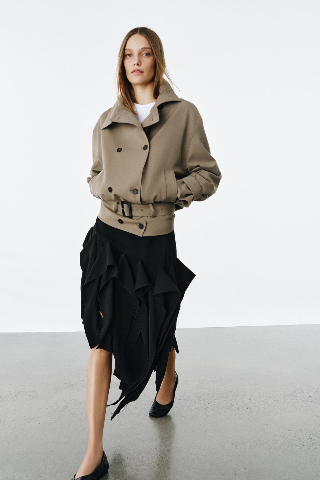 ЮБКА АСИММЕТРИЧНОГО КРОЯ — ZW COLLECTION