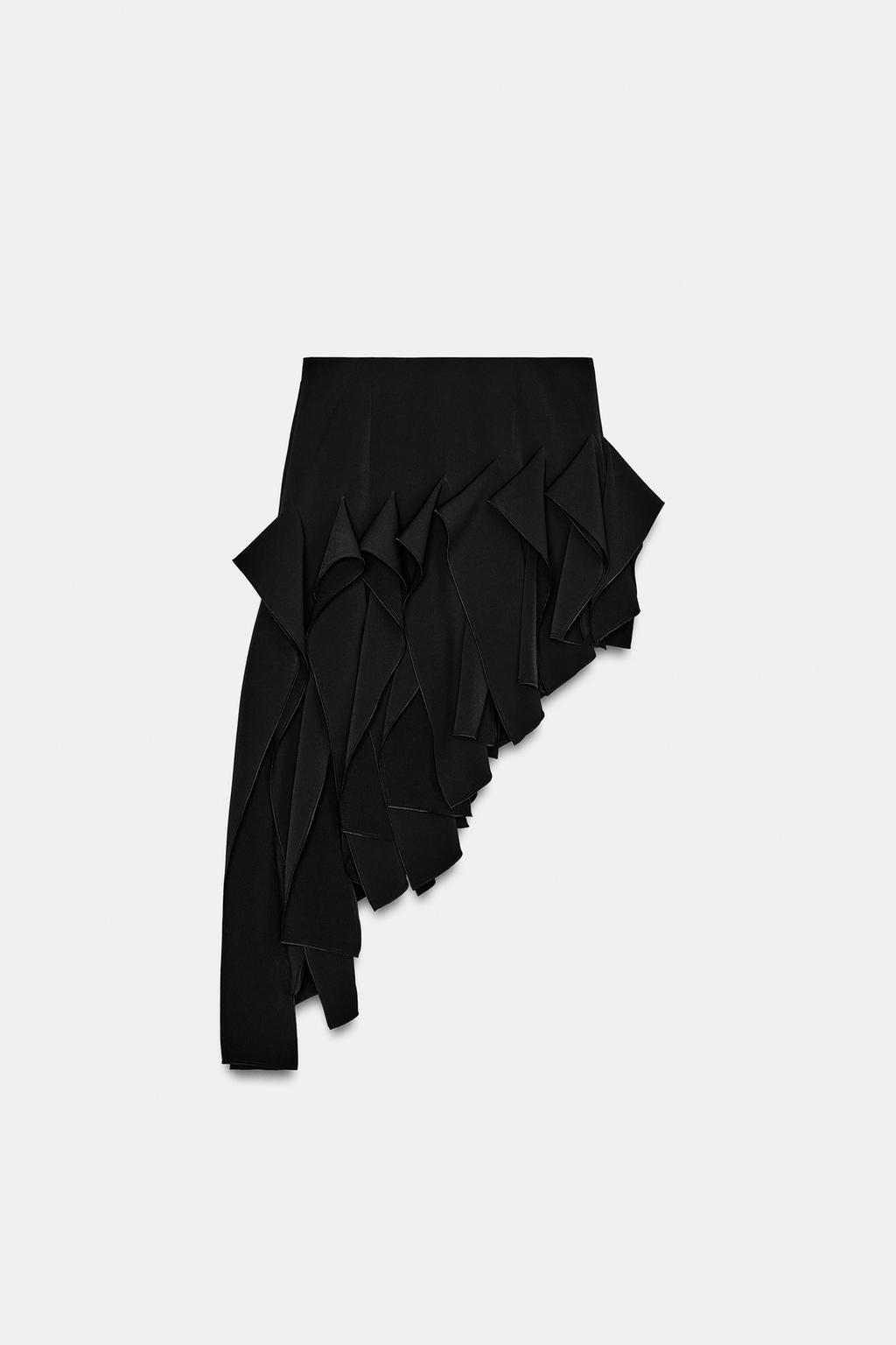 ЮБКА АСИММЕТРИЧНОГО КРОЯ — ZW COLLECTION