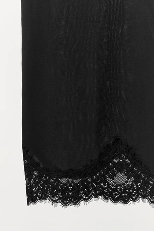 Юбка с кружевом- Заказать в России