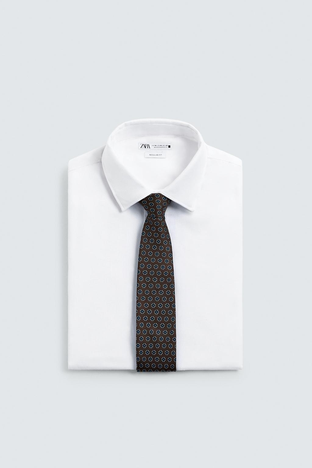 ГАЛСТУК ЖАККАРДОВЫЙ ГЕОМЕТРИЧЕСКИЙ 100% ШЕЛК