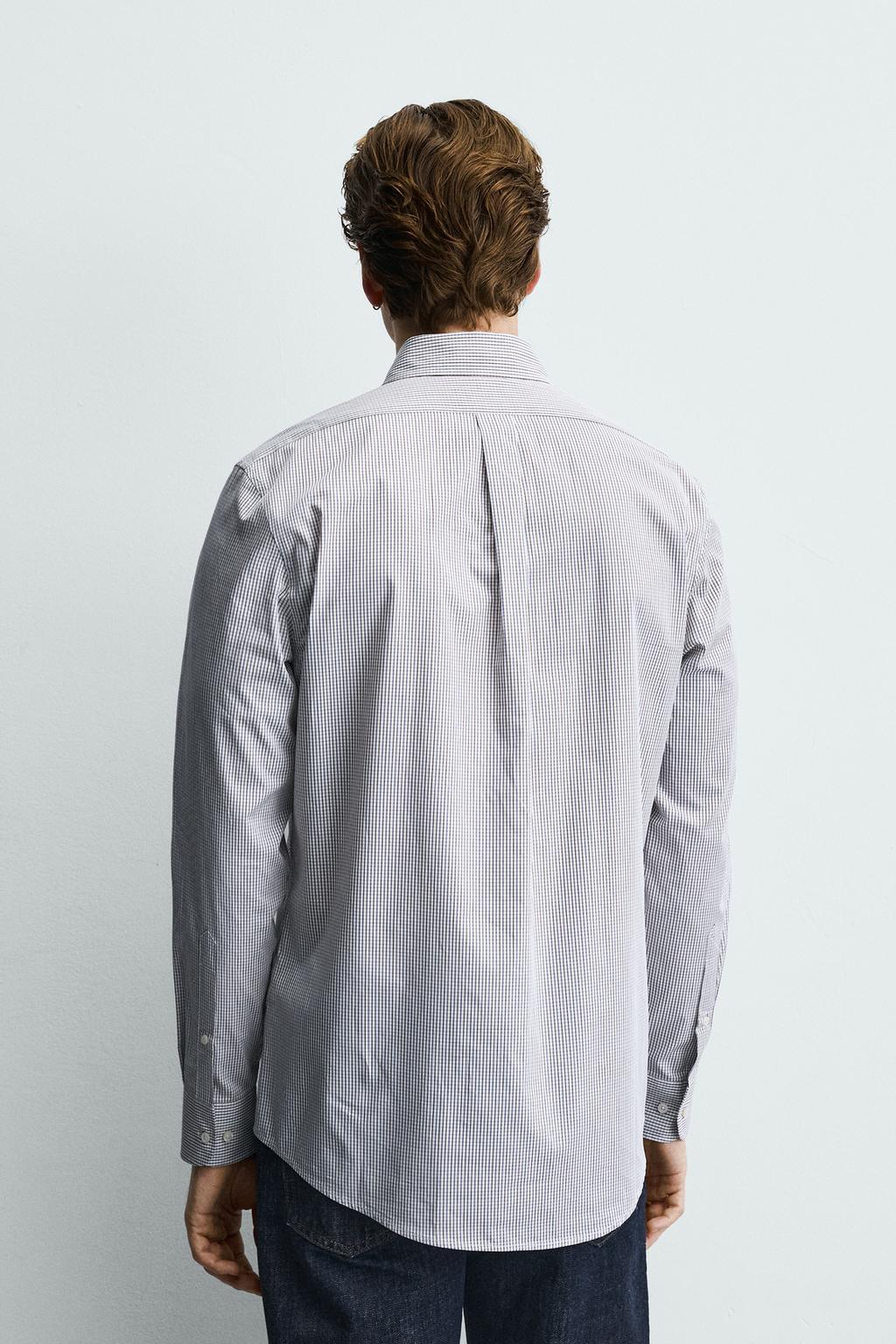 РУБАШКА REGULAR FIT В КЛЕТКУ