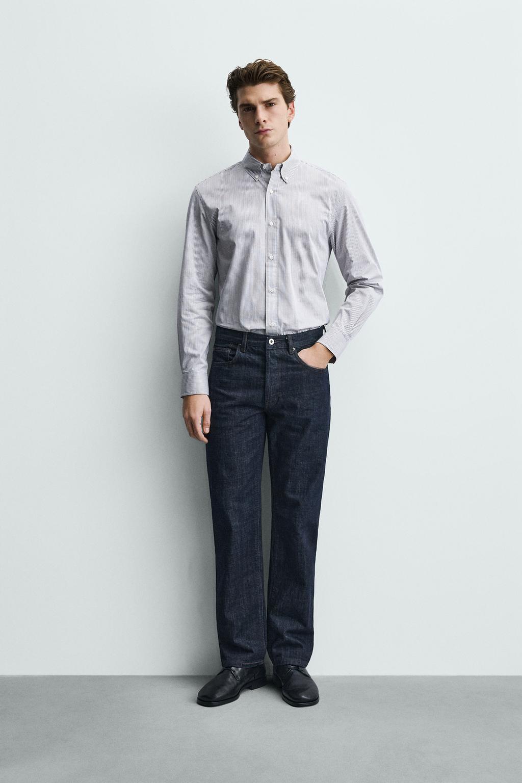 РУБАШКА REGULAR FIT В КЛЕТКУ