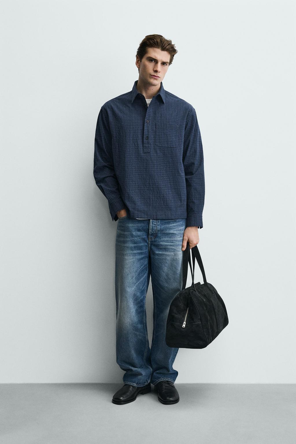 РУБАШКА-ПОЛО REGULAR FIT В КЛЕТКУ