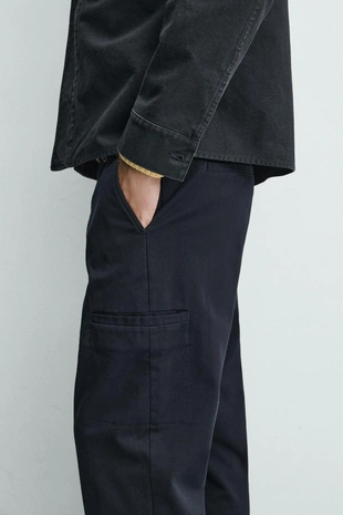 Брюки карго STRAIGHT FIT- Заказать в России