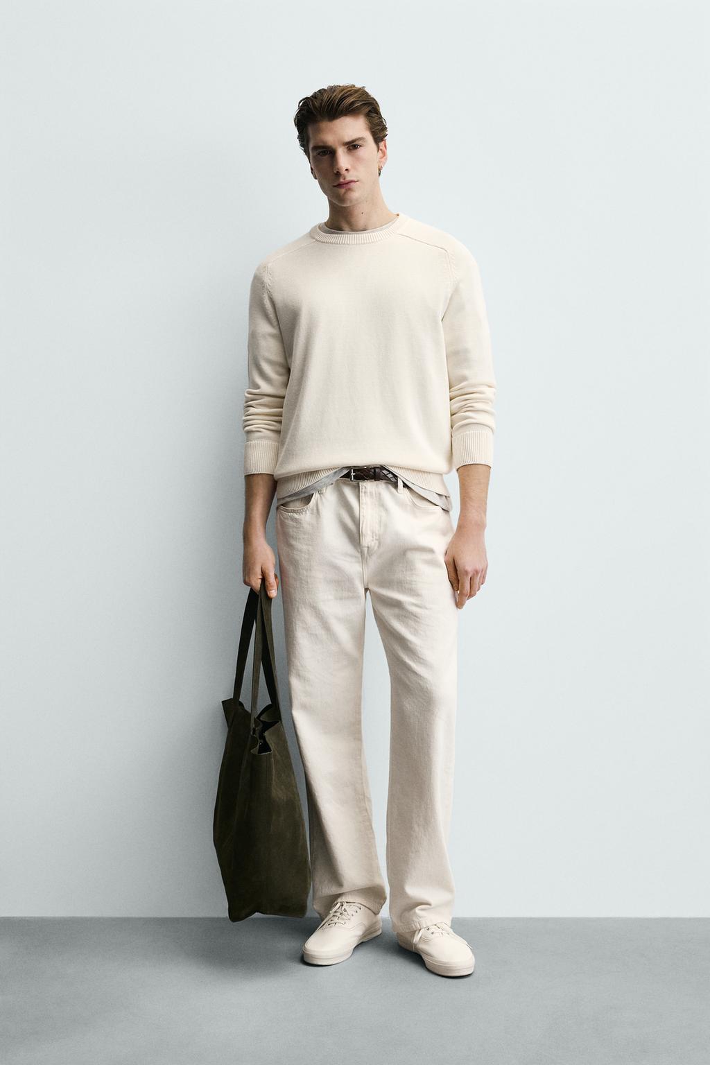 СВИТЕР ИЗ РЕЛЬЕФНОГО ХЛОПКА