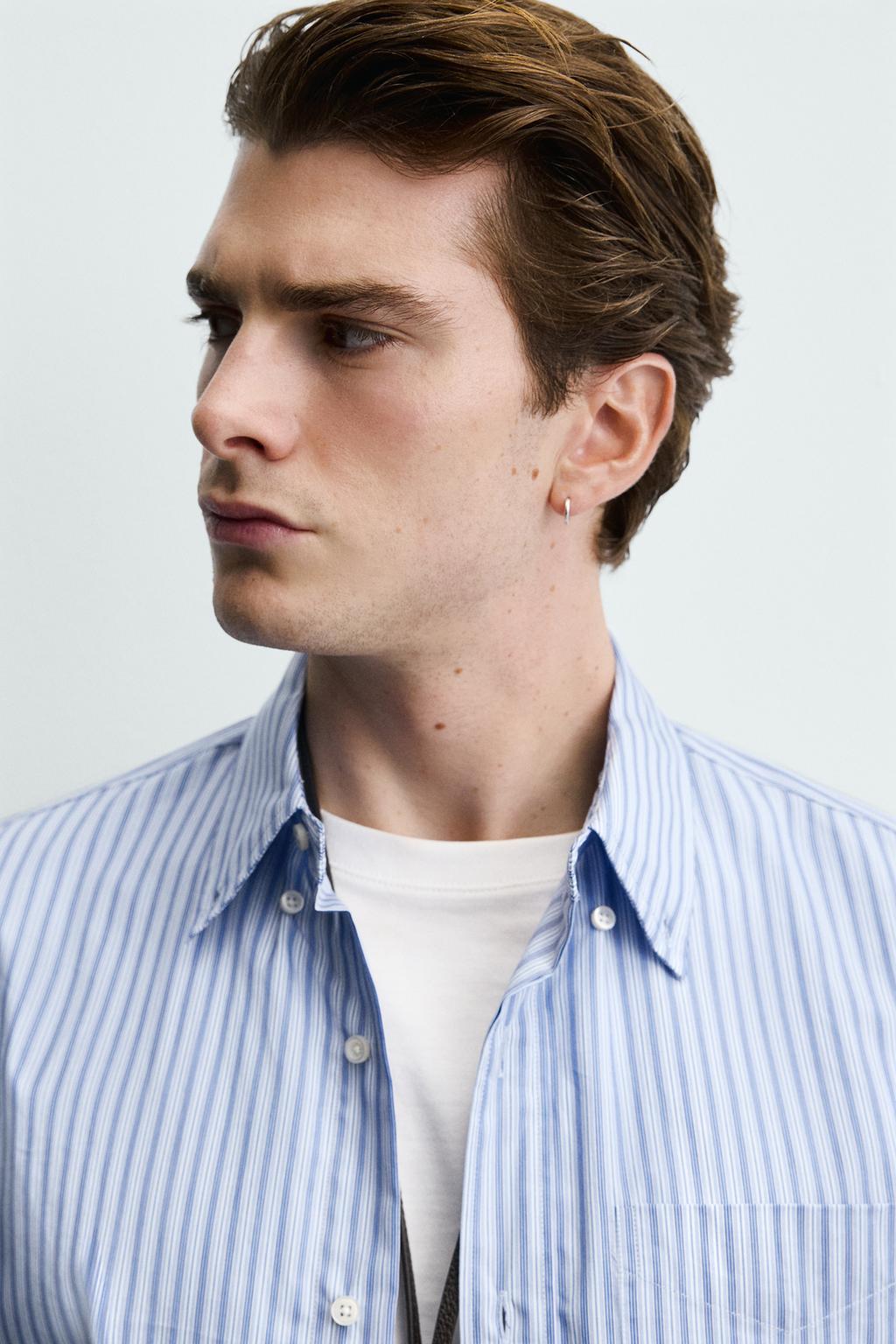 РУБАШКА REGULAR FIT В ПОЛОСКУ