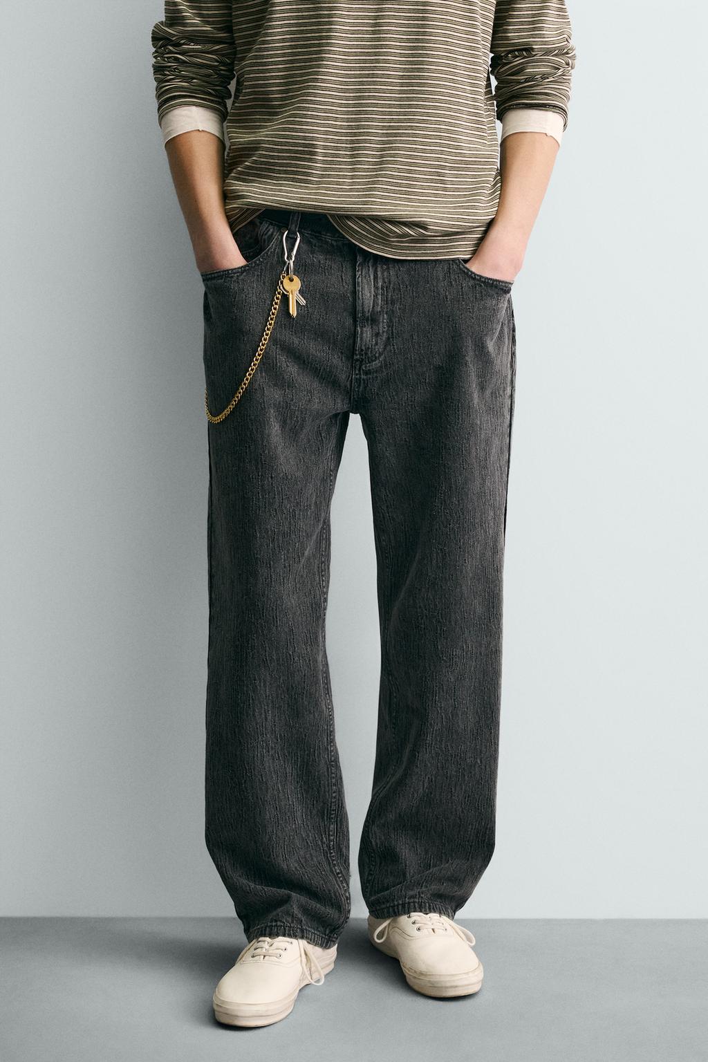 БРЮКИ STRAIGHT FIT ЖАККАРДОВЫЕ