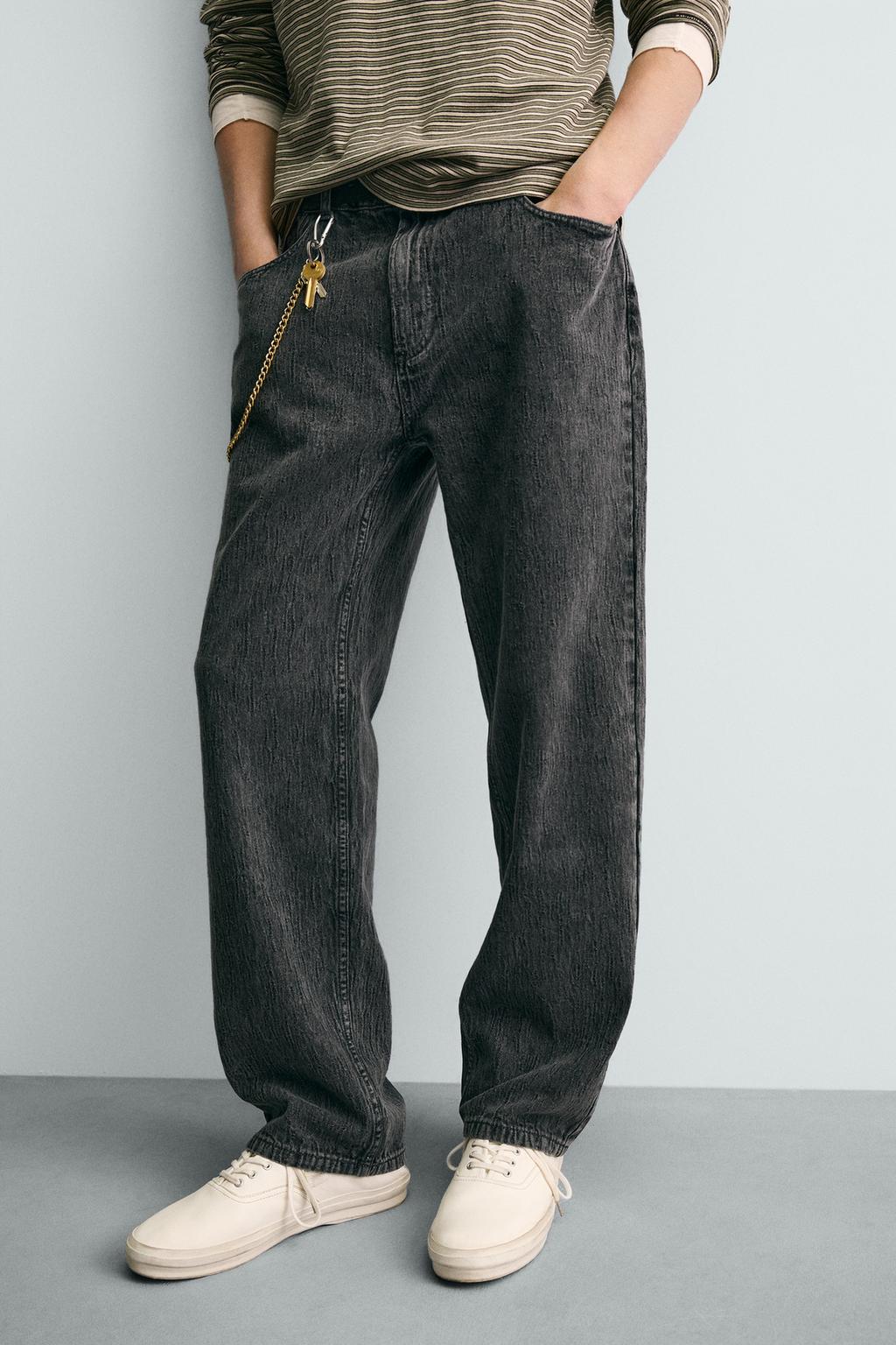 БРЮКИ STRAIGHT FIT ЖАККАРДОВЫЕ