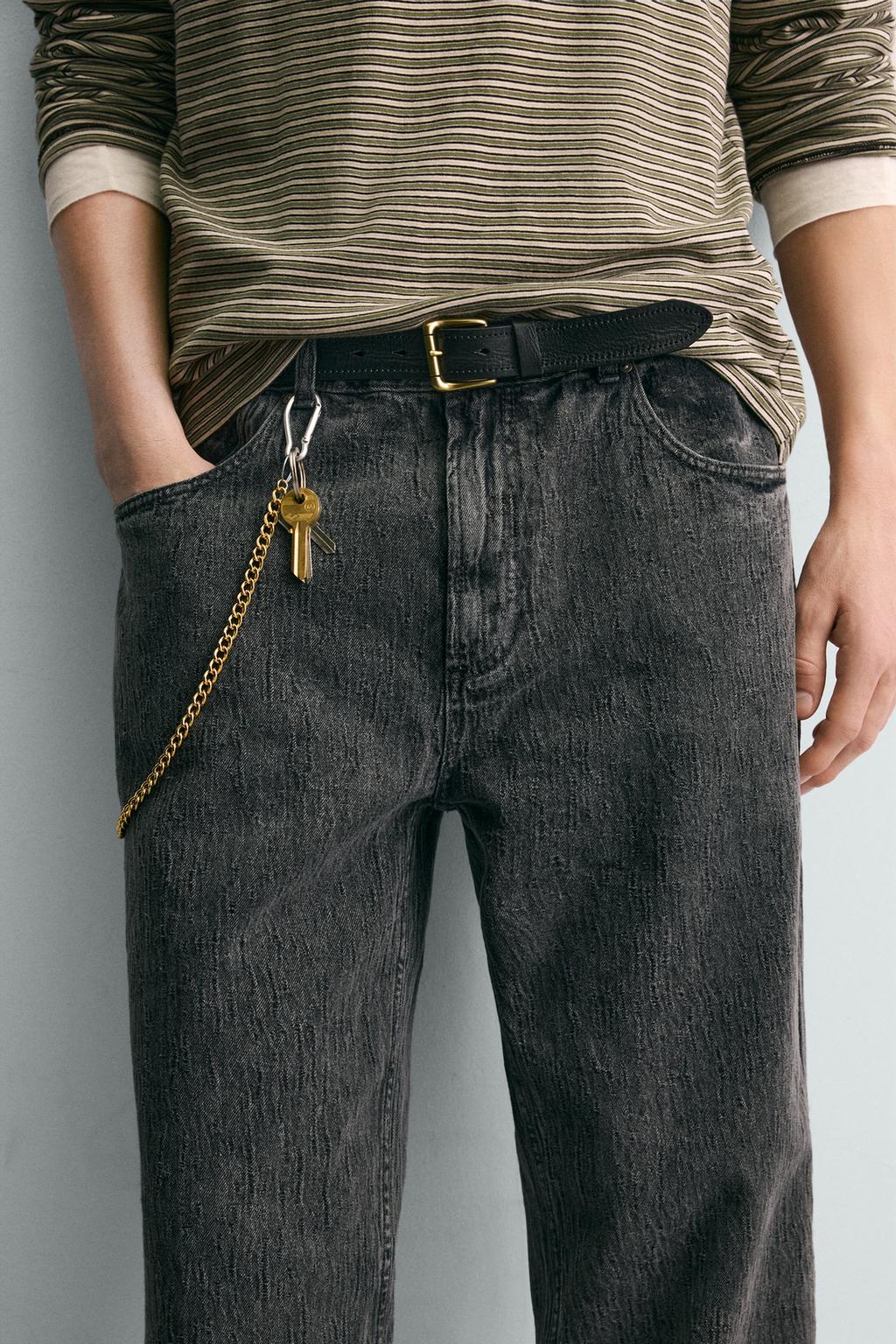 БРЮКИ STRAIGHT FIT ЖАККАРДОВЫЕ