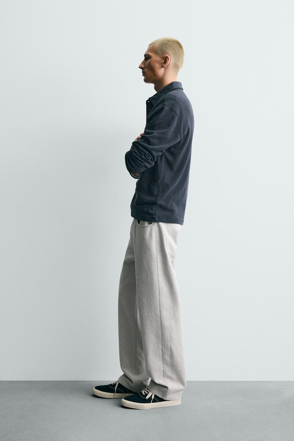 БРЮКИ STRAIGHT FIT ЖАККАРД