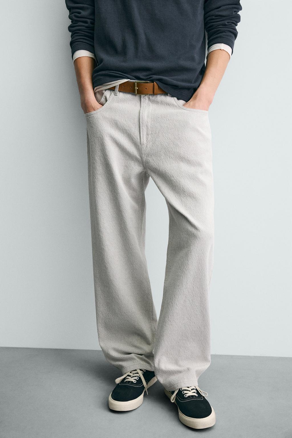 БРЮКИ STRAIGHT FIT ЖАККАРД