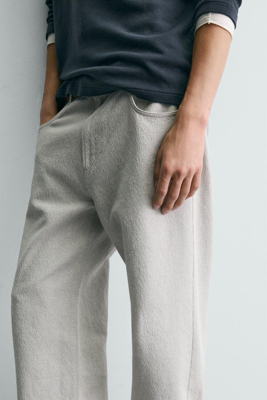 БРЮКИ STRAIGHT FIT ЖАККАРД