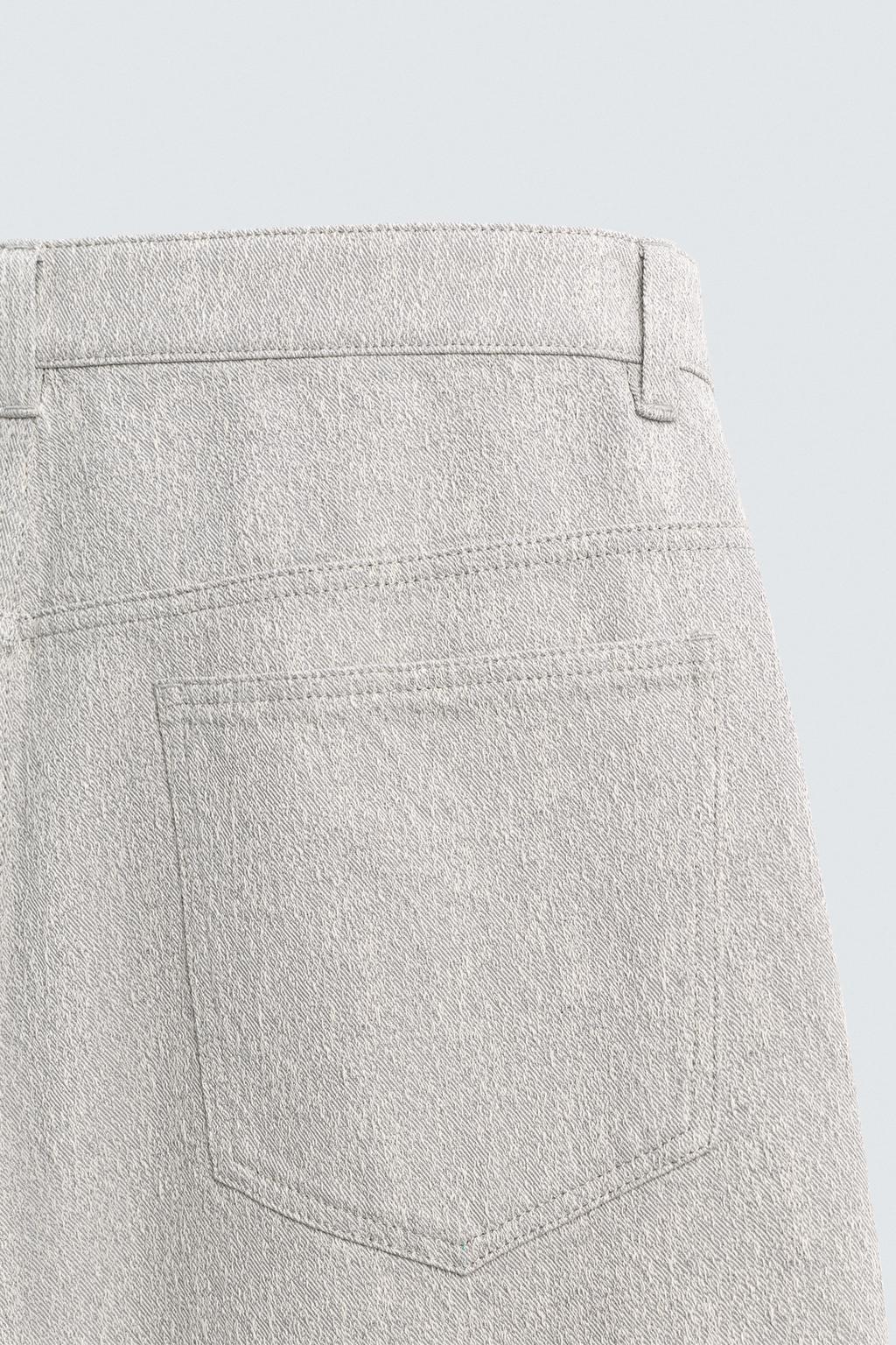 БРЮКИ STRAIGHT FIT ЖАККАРД