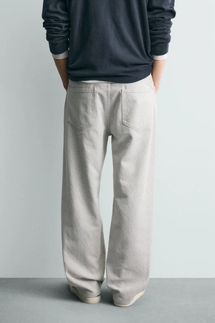 Брюки STRAIGHT FIT жаккард