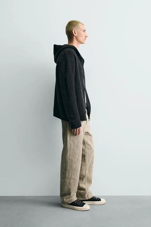 Брюки STRAIGHT FIT жаккард