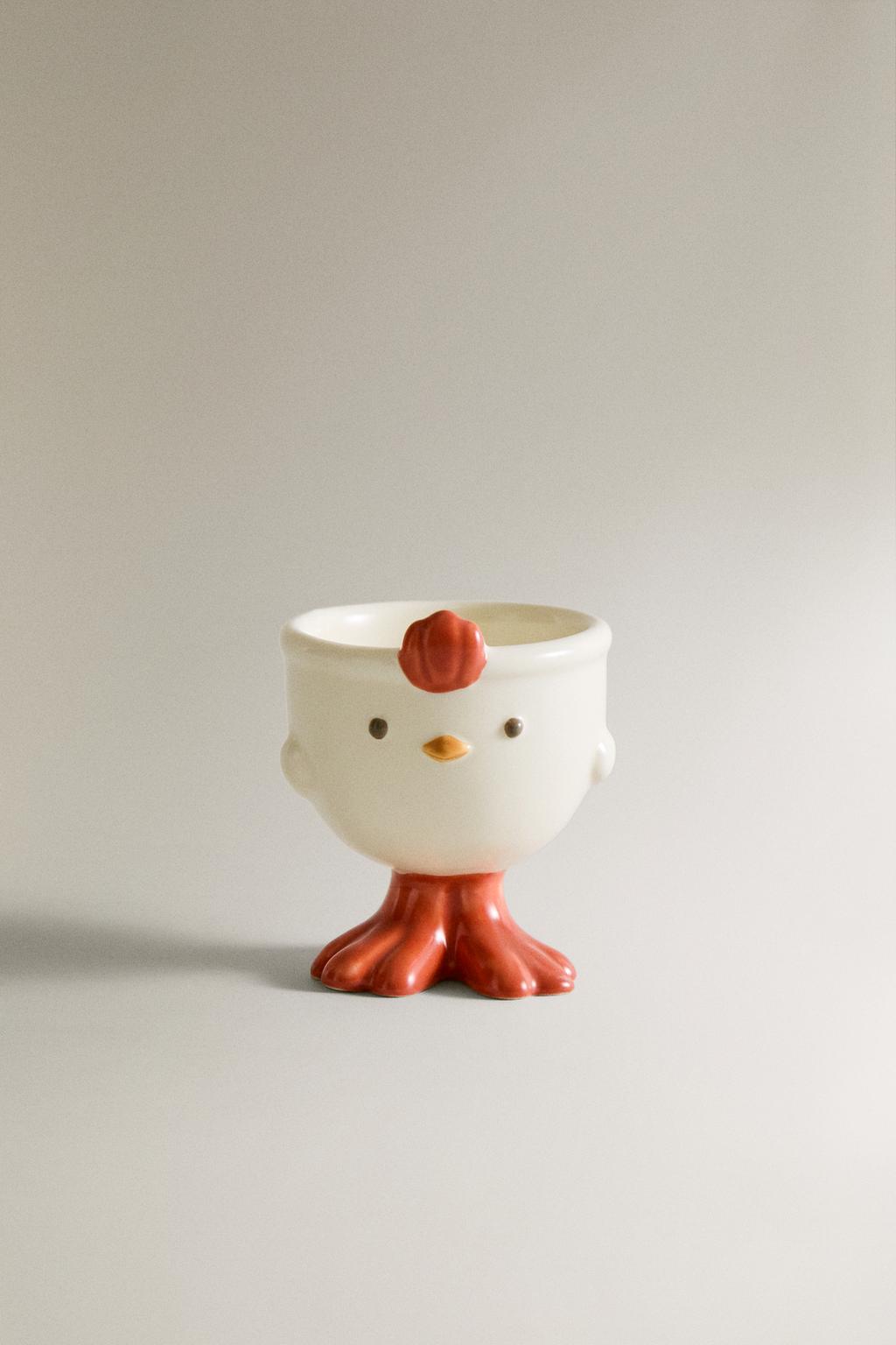 Детская подставка для яиц из фарфора